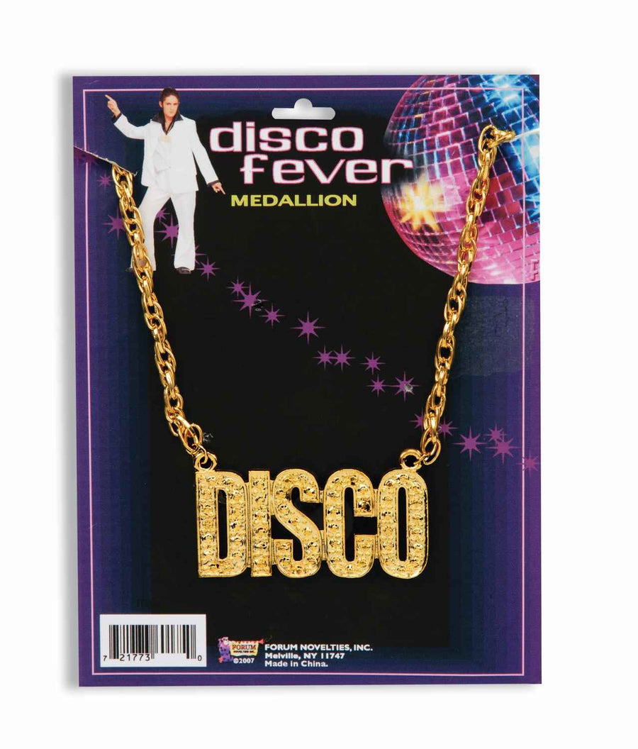 Disco Necklace Gold