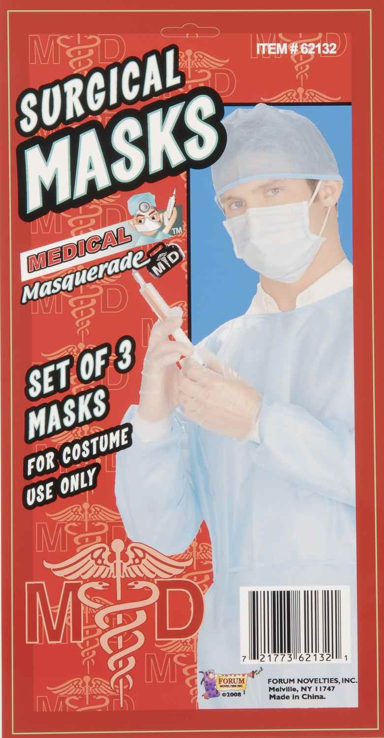 Doctor Mask Set 3 Pcs