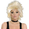 80's Rock Idol Wig Blonde