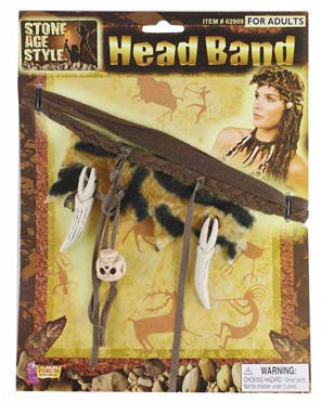 Stone Age Woman's Headband
