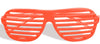 Slot Glasses Neon Orange