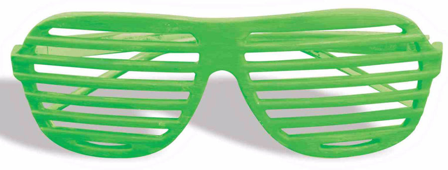 Slot Glasses Neon Green