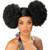 70's Afro Puff Wig