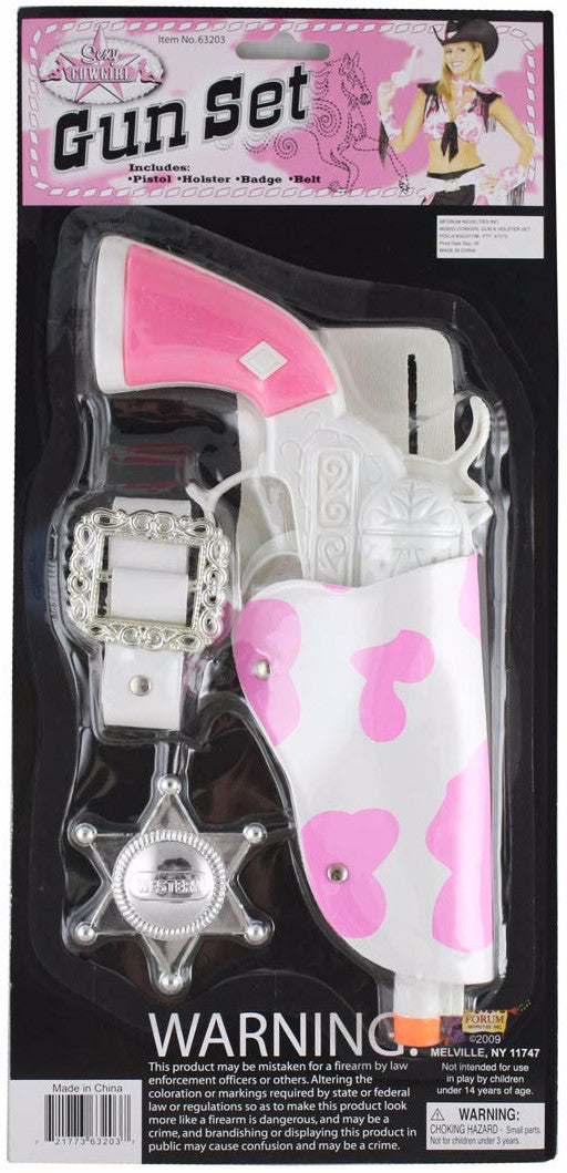 Cowgirl Gun & Holster Set