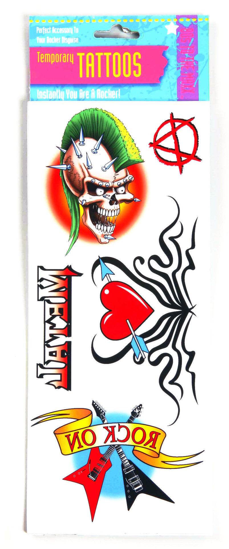 80's Tattoos 6" X 9"