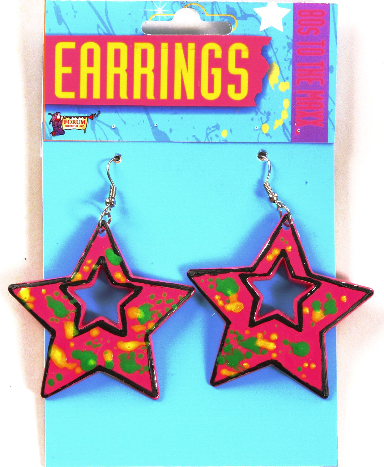 80's Star Earrings