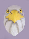 Plastic Animal Mask - American Eagle