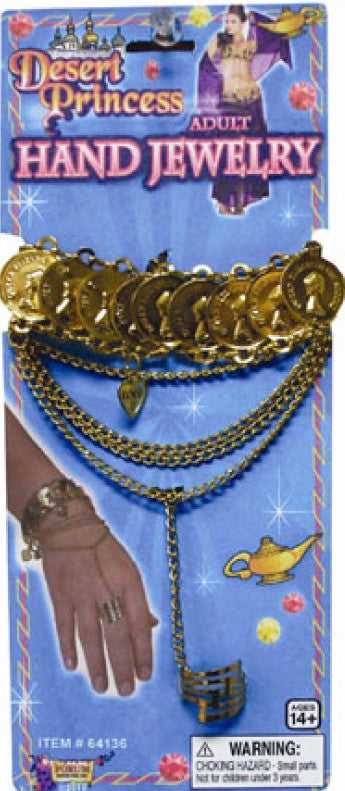 Desert Princess Hand Jewelry Gold