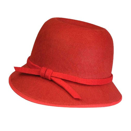 Flapper Hat Red