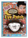 Hip Hop Chain Eye Patch Silver