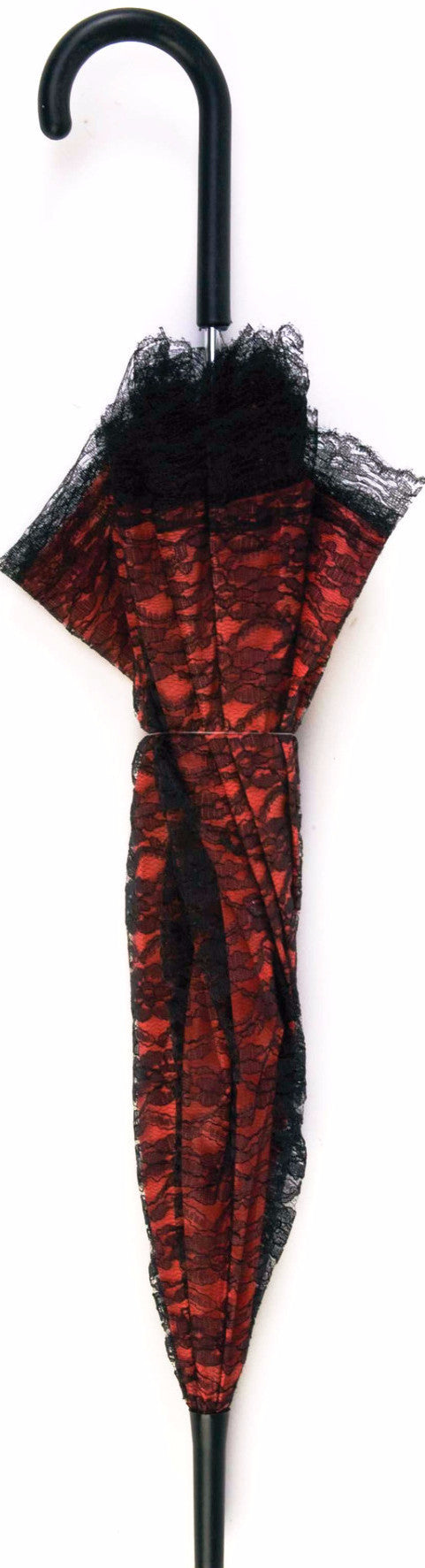 Lace Umbrella Red/Black
