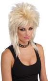 Unisex Rock Star Wig Blonde