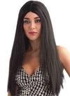 Deluxe Center Part Wig Black