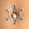 Silver Crystal Belly Jewel