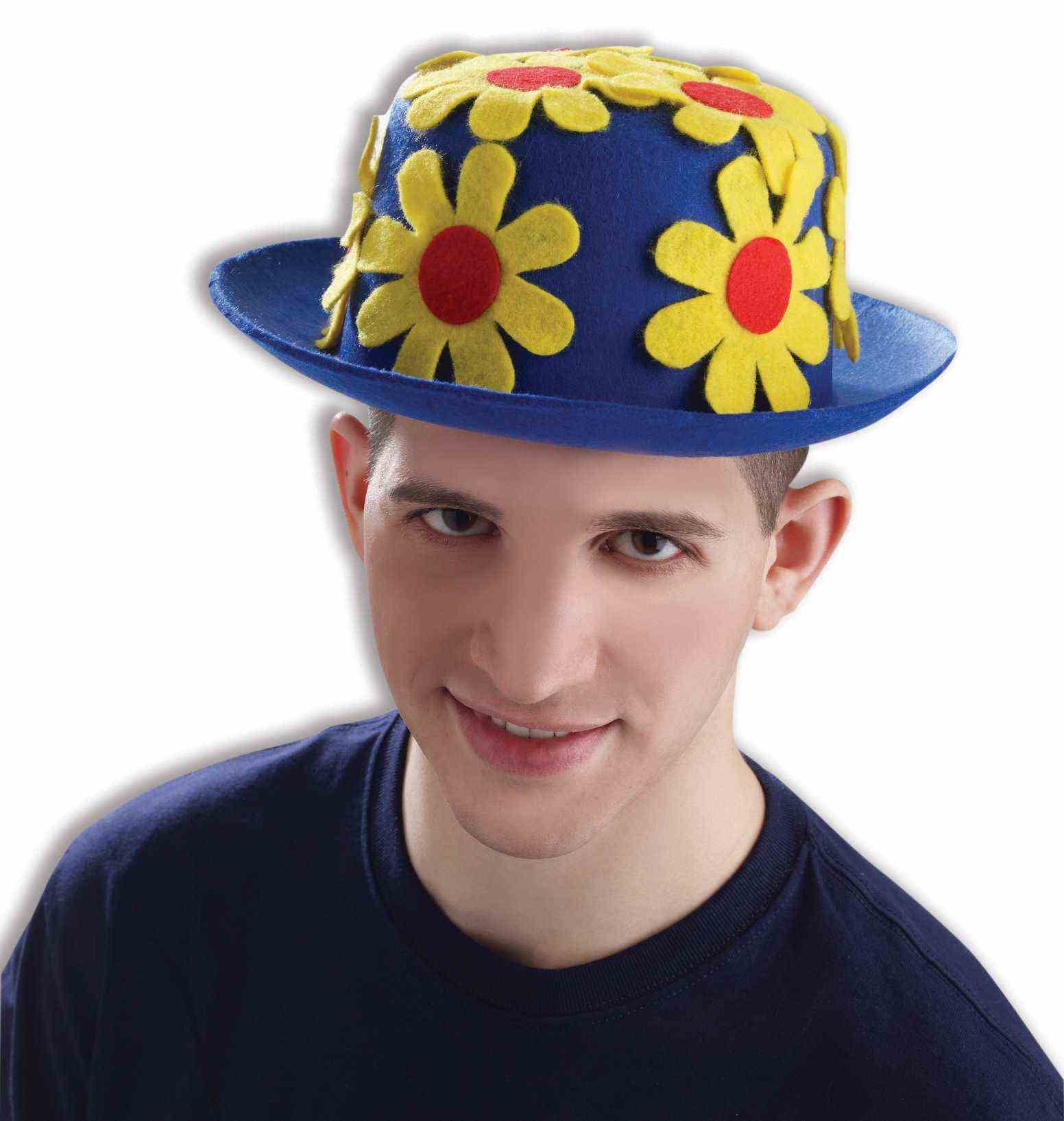 Clown Daisy Derby Hat