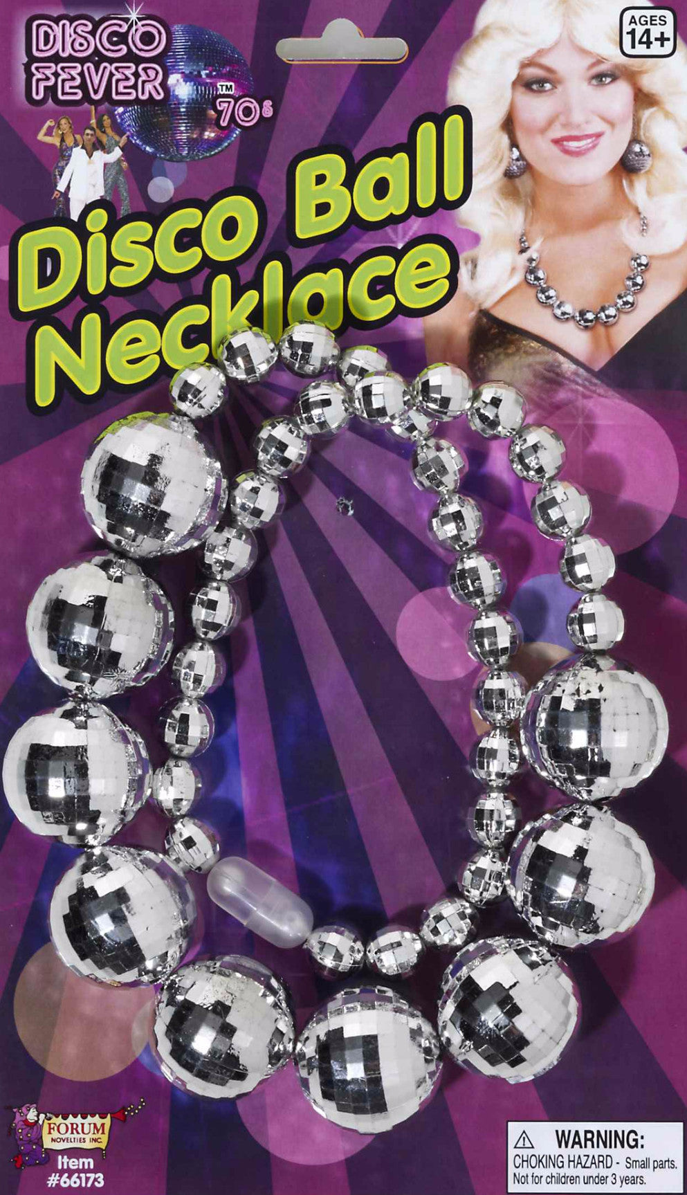 Disco Necklace Silver