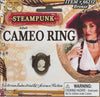 Steampunk Cameo Ring Bronze