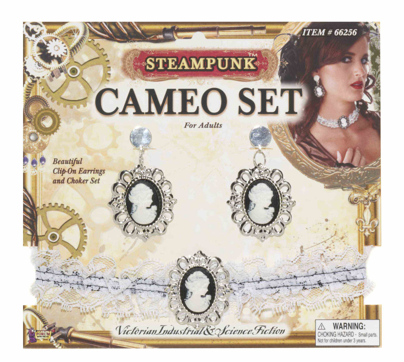 Steampunk Cameo Set