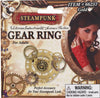 Steampunk Gear Ring Gold