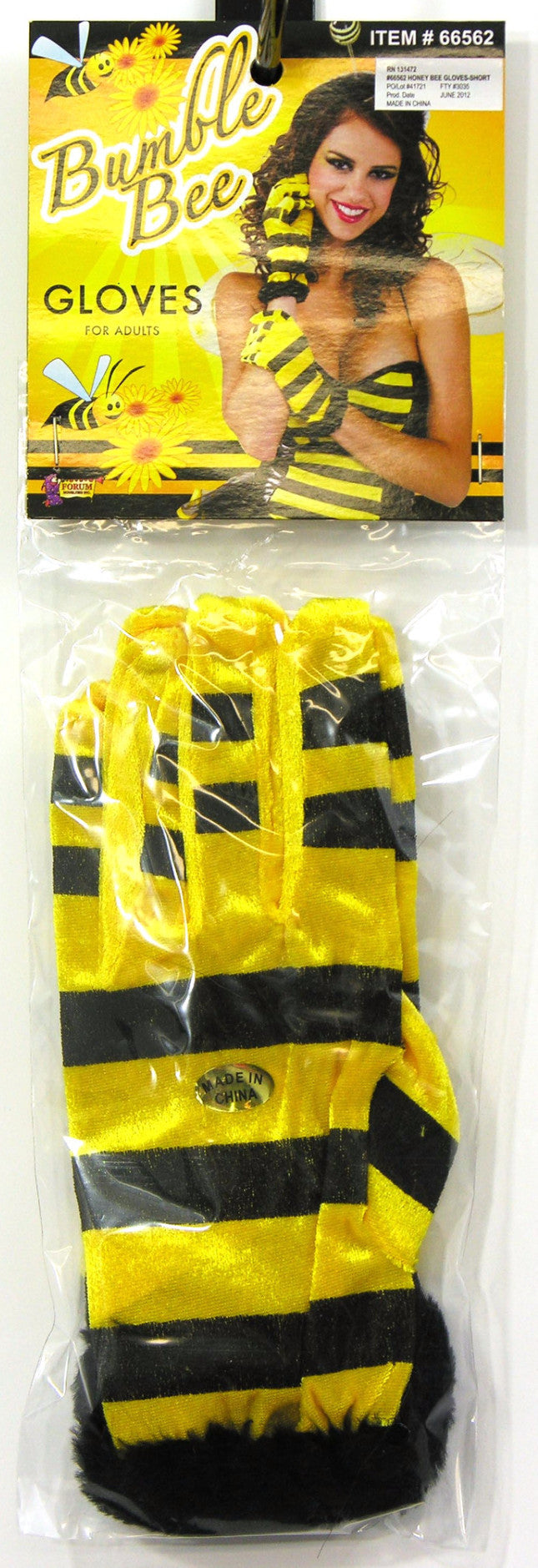 Honey Bee Gloves Short
