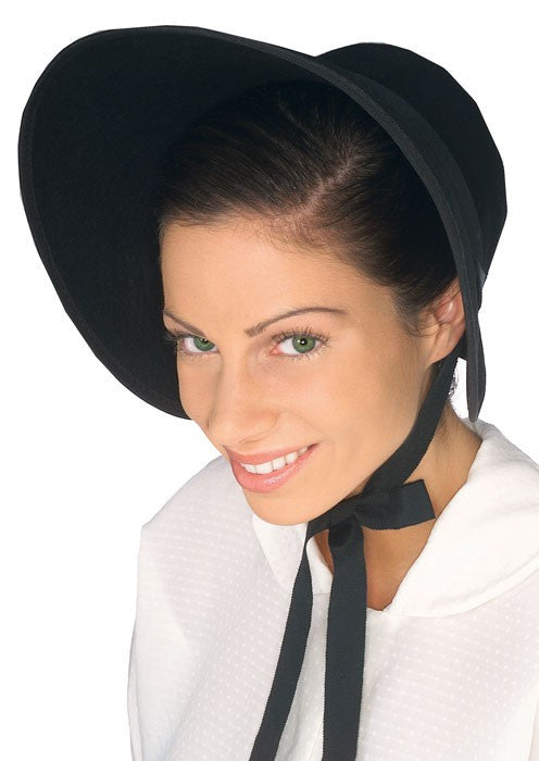 Felt Bonnet Black