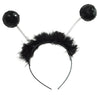 Sequin Antenna Bopper Black