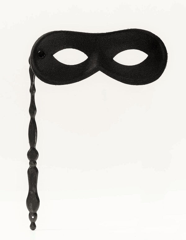 Mask on Stick Black