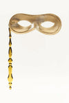 Mask on Stick Gold