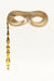 Mask on Stick Gold