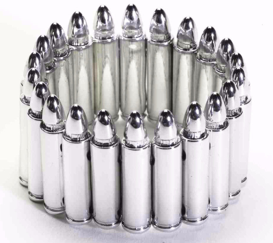 Bullet Bracelet Silver