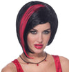 Gothic Emo Wig Black/Red