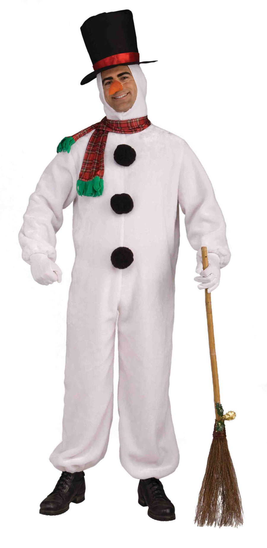 Snow Man Mascot