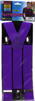 Neon Purple Suspenders