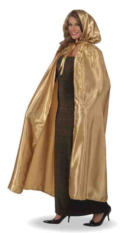 Fancy Masquerade Cape Gold
