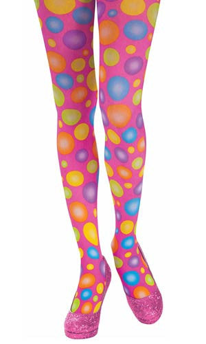 Circus Sweetie Polka Dot Pantyhose