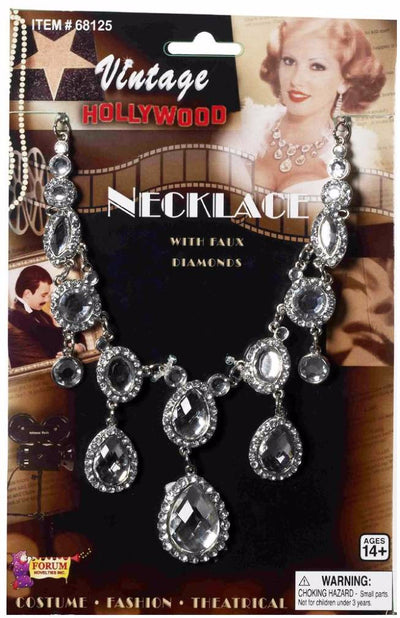 Vintage Hollywood Diamond Necklace