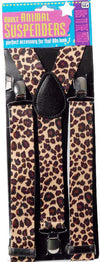 Leopard Suspenders