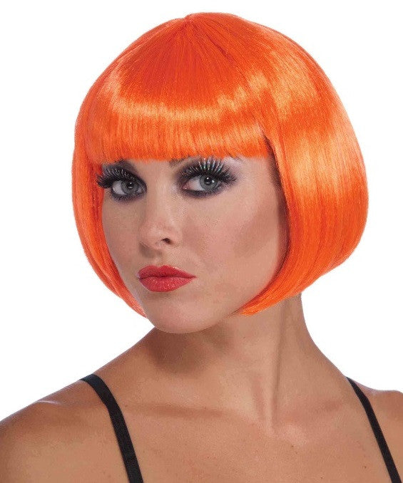 Bob Wig Neon Orange