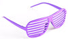 Slot Glasses Neon Purple