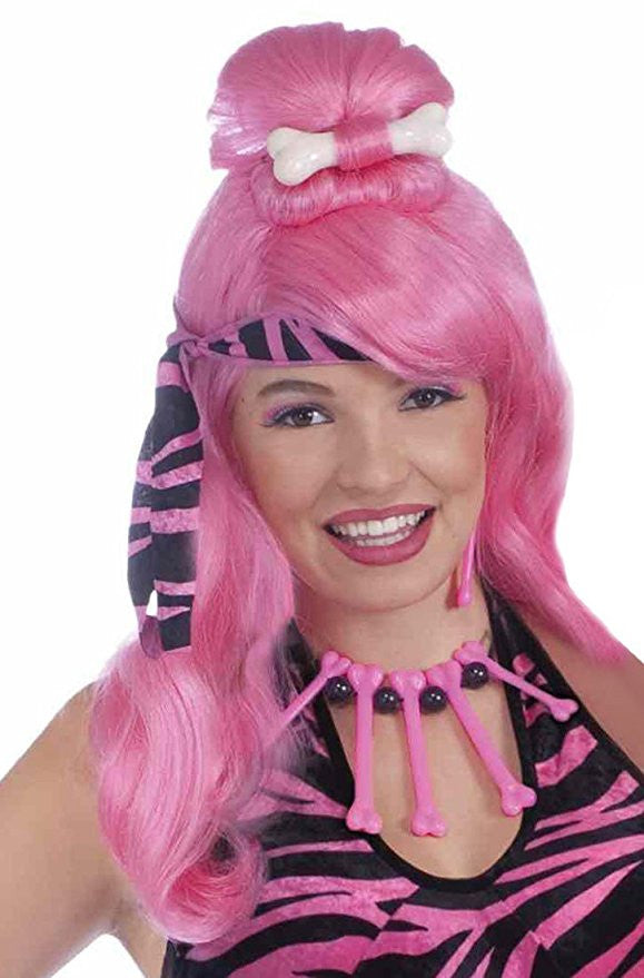 Prehistoric Princess Wig Pink