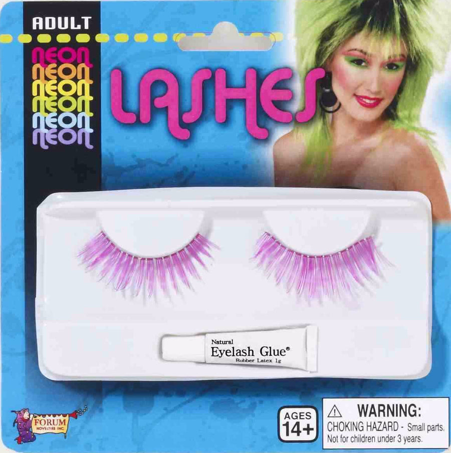 Neon Purple Eyelashes