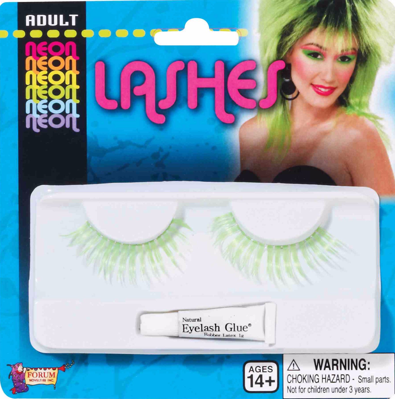 Neon Green Eyelashes