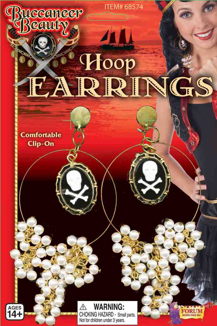 Buccaneer Beauty Cameo Earring
