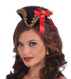 Buccaneer Beauty Mini Hat Red Bow