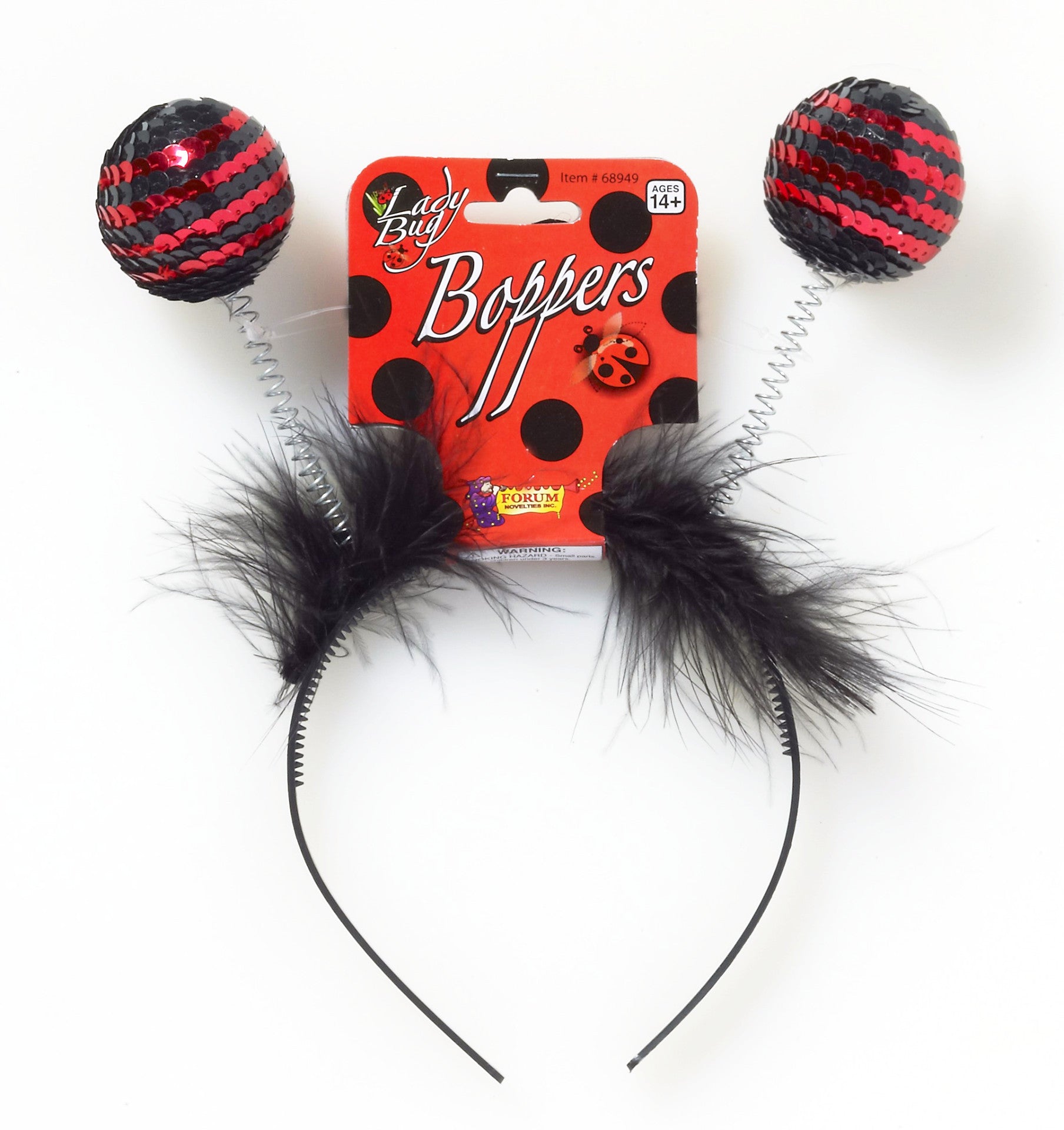 Lady Bug Antenna Headband