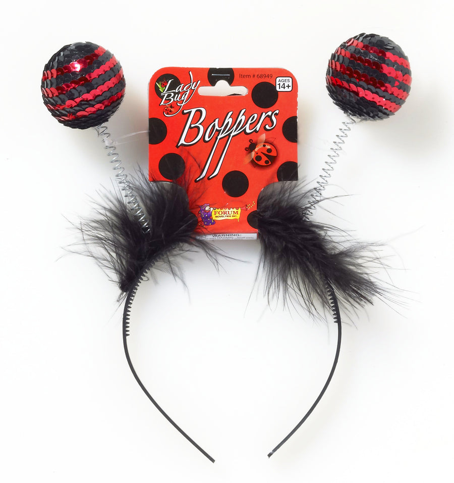 Lady Bug Antenna Headband