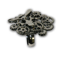 Steampunk Propeller/Gears Ring