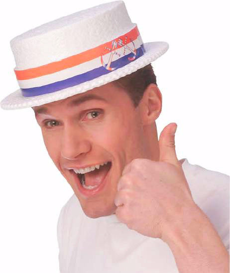 Stackable Styrofoam Skimmer Hat