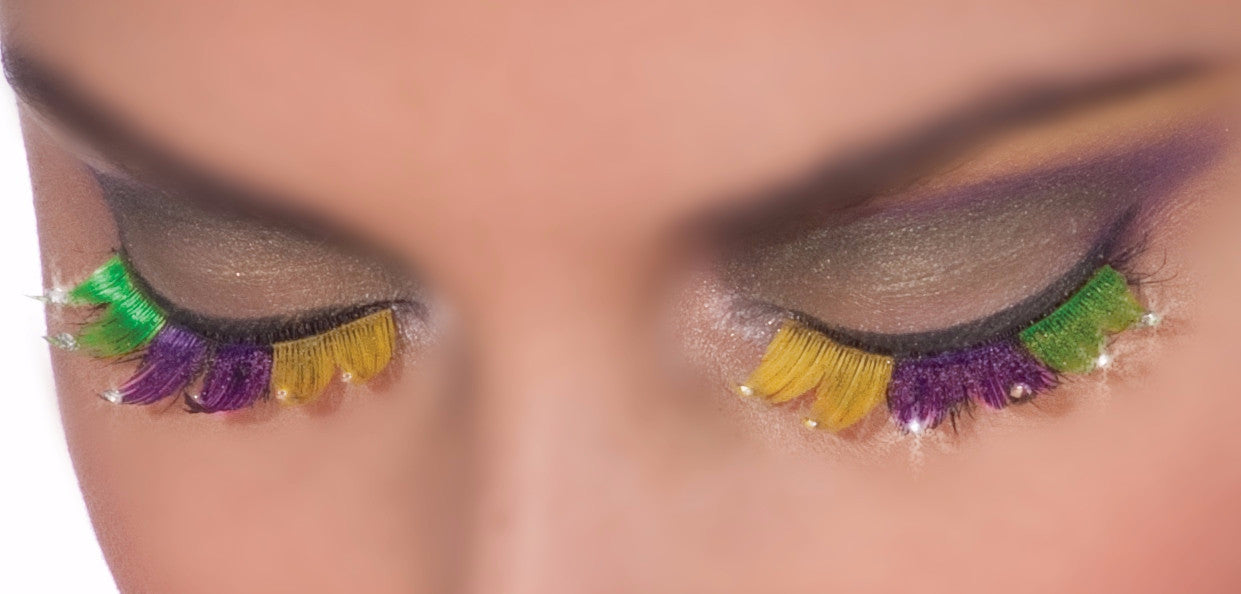Mardi Gras Eyelashes