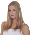 Hair Extension-2PC Red/White